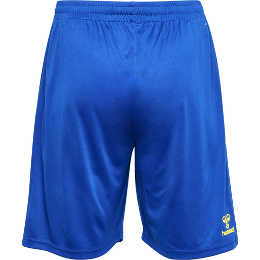 hmlCORE XK POLY SHORTS, TRUE BLUE/BLAZING YELLOW, packshot