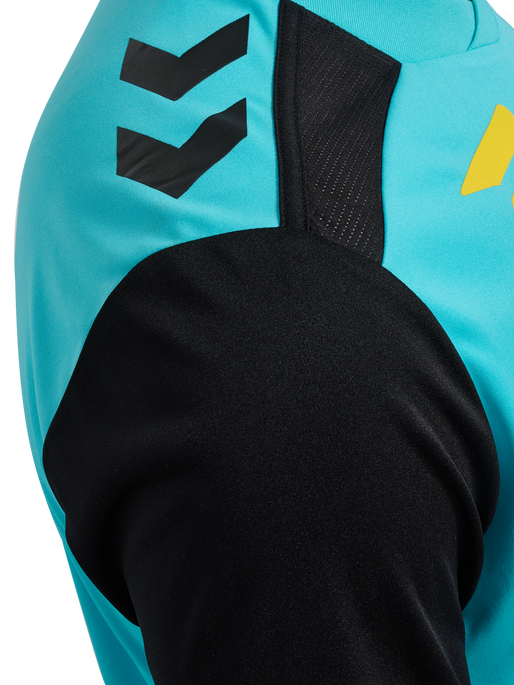 FFHB NEW REFEREE JERSEY S/S, SCUBA BLUE WO SPONSOR FFHB NEW REFEREE JERSEY S/S, SCUBA BLUE WO SPONSOR, packshot