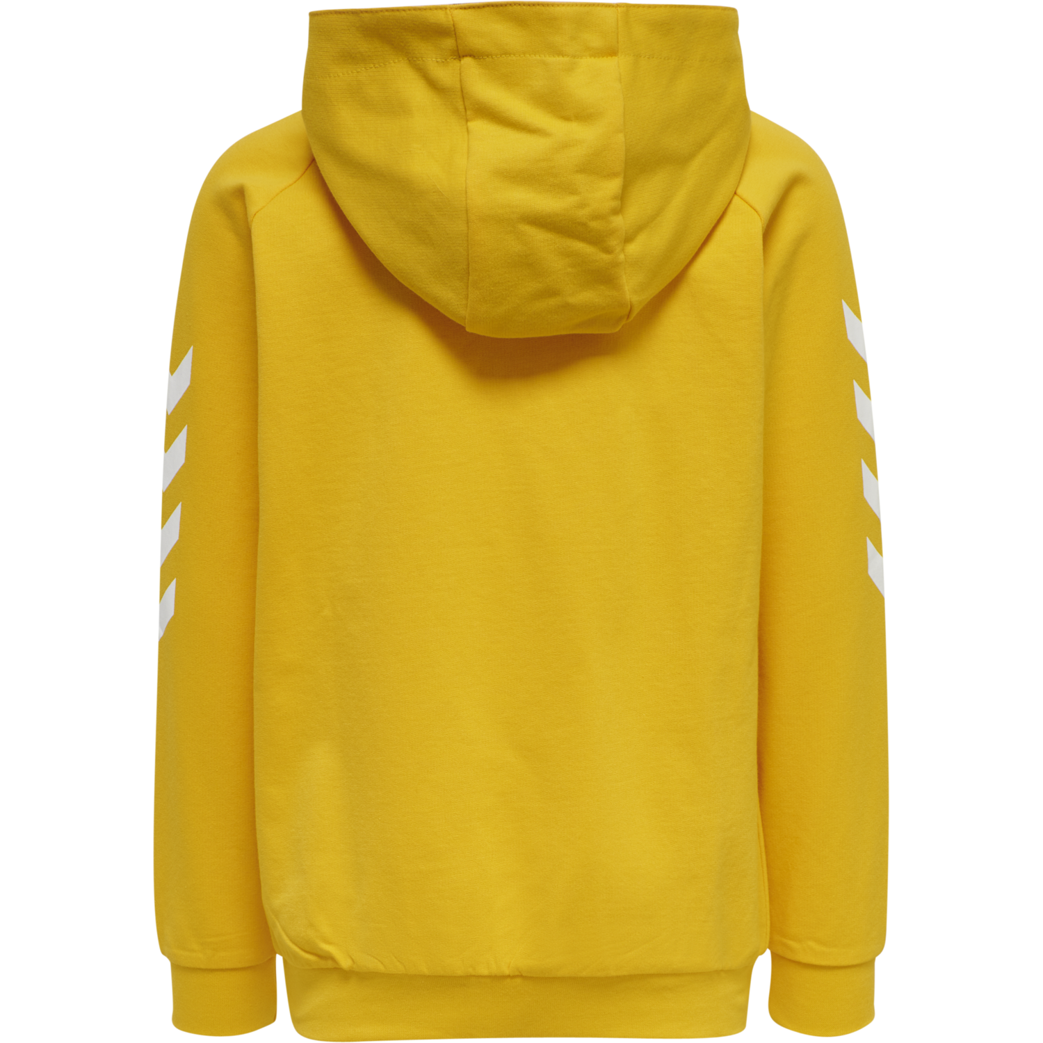 HUMMEL GO KIDS COTTON HOODIE, SPORTS YELLOW, packshot
