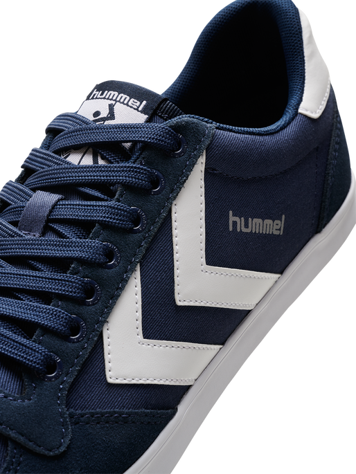 HUMMEL SLIMMER STADIL LOW, DRESS BLUE/WHITE KH, packshot