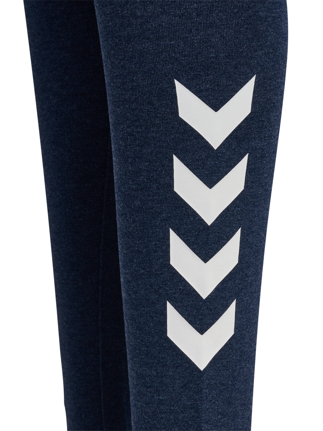 hmlJR LOGO TIGHTS, DRESS BLUE MELANGE, packshot