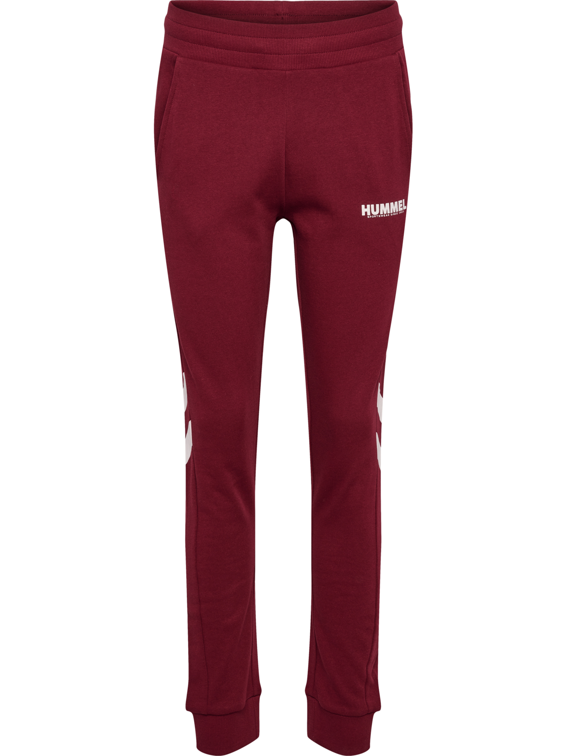 hmlLEGACY WOMAN TAPERED PANTS, CABERNET, packshot