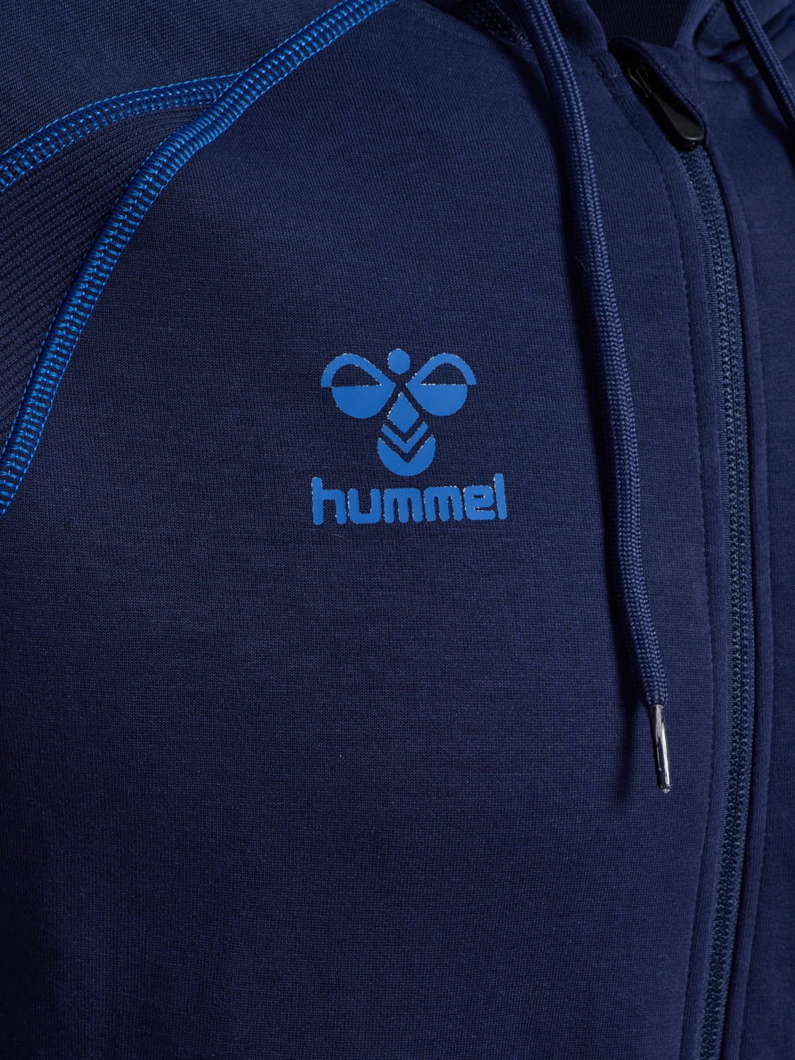 hmlMOVE 2.0 ZIP HOODIE, MARINE, packshot