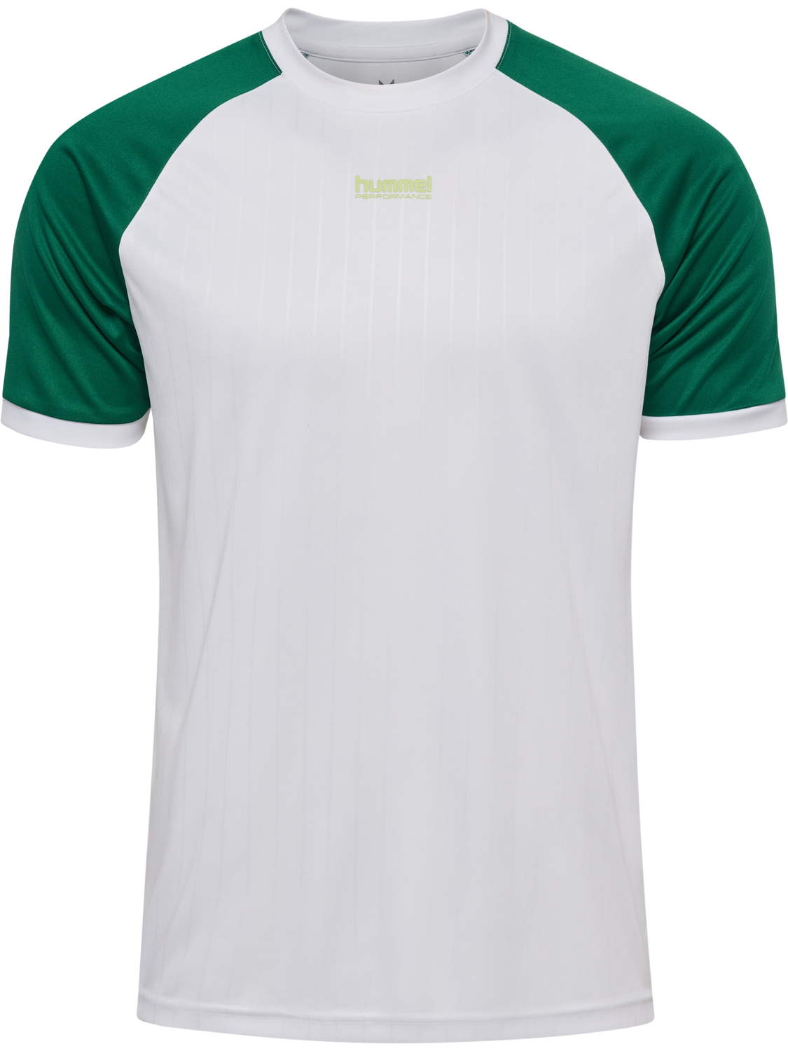 hmlPULSE STRIPE T-SHIRT S/S, VERDANT GREEN, packshot