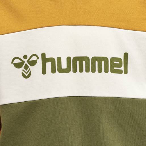 hmlCLOUD HOODIE S/S, OLIVE BRANCH hmlCLOUD HOODIE S/S, OLIVE BRANCH, packshot
