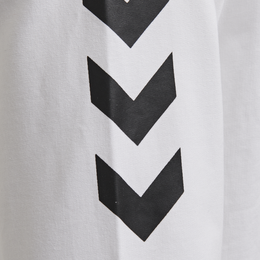 HMLGO COTTON HOODIE, WHITE, packshot