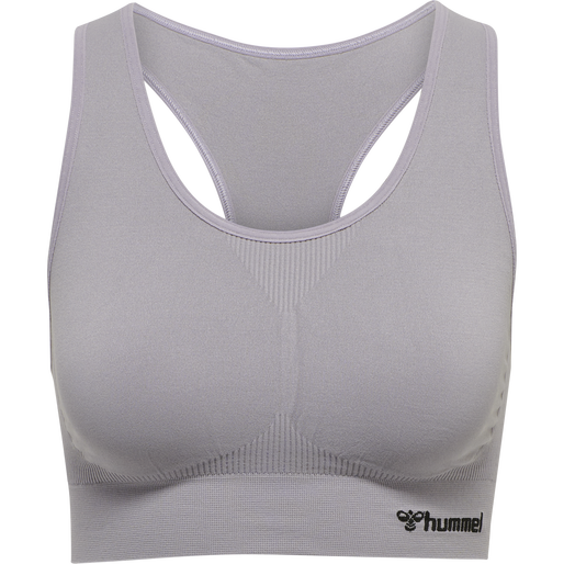 hmlTIF SEAMLESS SPORTS TOP, MINIMAL GRAY, packshot