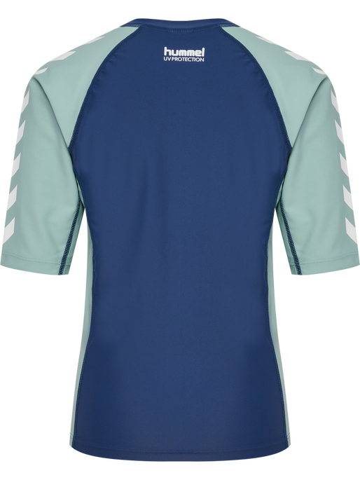 hmlFIJI SWIM TEE, DARK DENIM hmlFIJI SWIM TEE, DARK DENIM, packshot