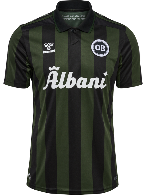 OB 24/25 AWAY JERSEY SS, BLACK, packshot