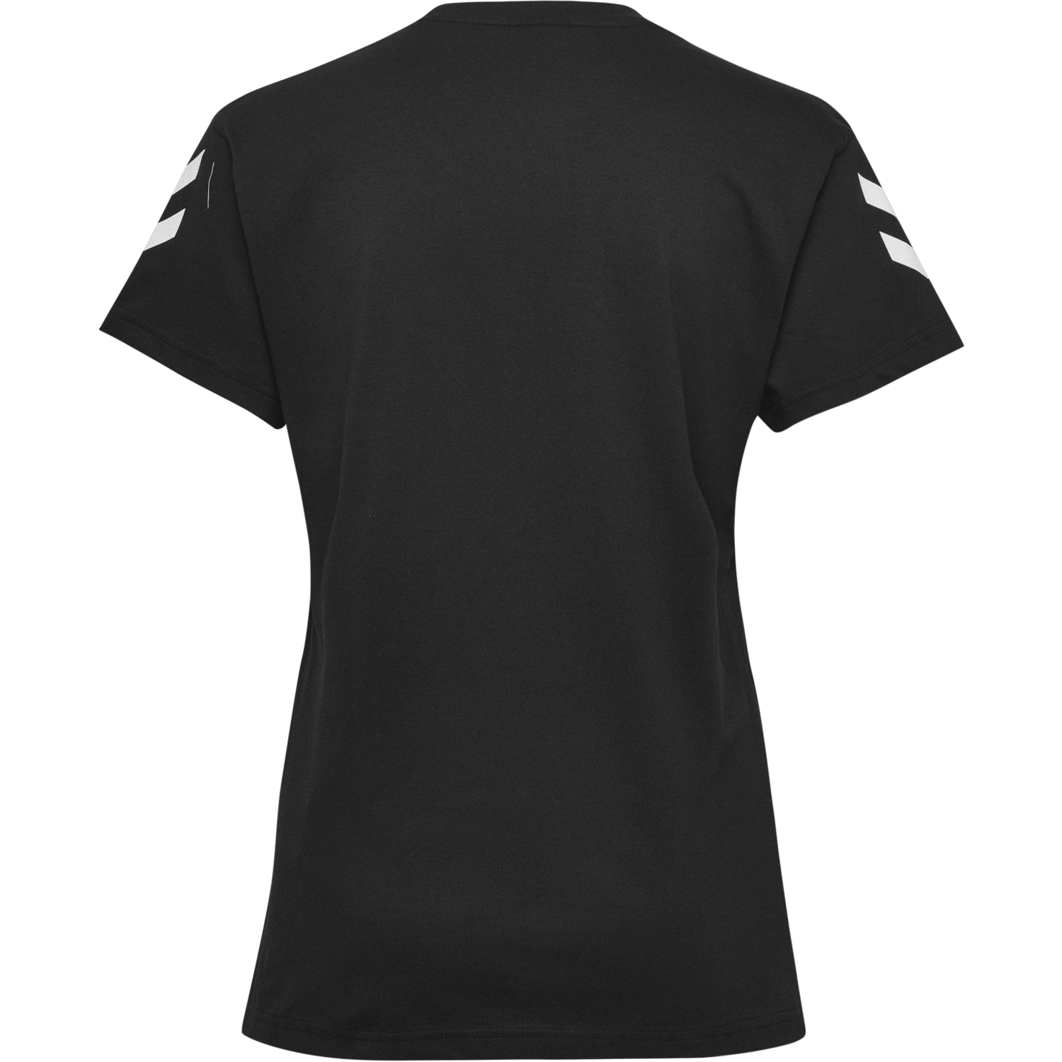 HUMMEL GO COTTON T-SHIRT WOMAN S/S, BLACK, packshot