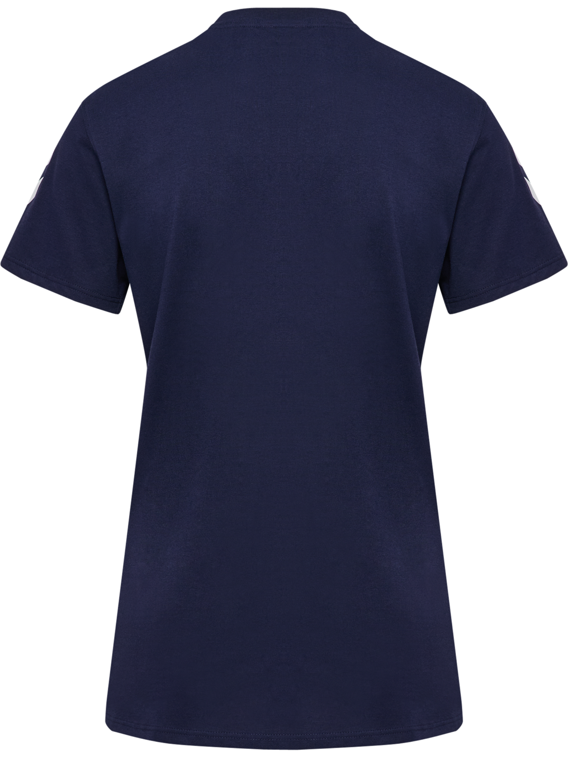 hmlGO 2.0 CHEVRON T-SHIRT S/S WOMAN, MARINE, packshot
