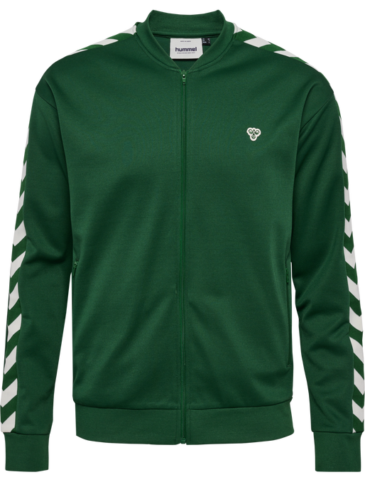 hmlARCHIVE REGULAR POLY ZIP JACKET, EDEN, packshot