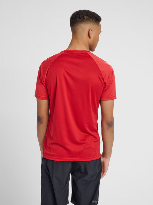 hmlAUTHENTIC PRO JERSEY S/S, CHILI PEPPER, model