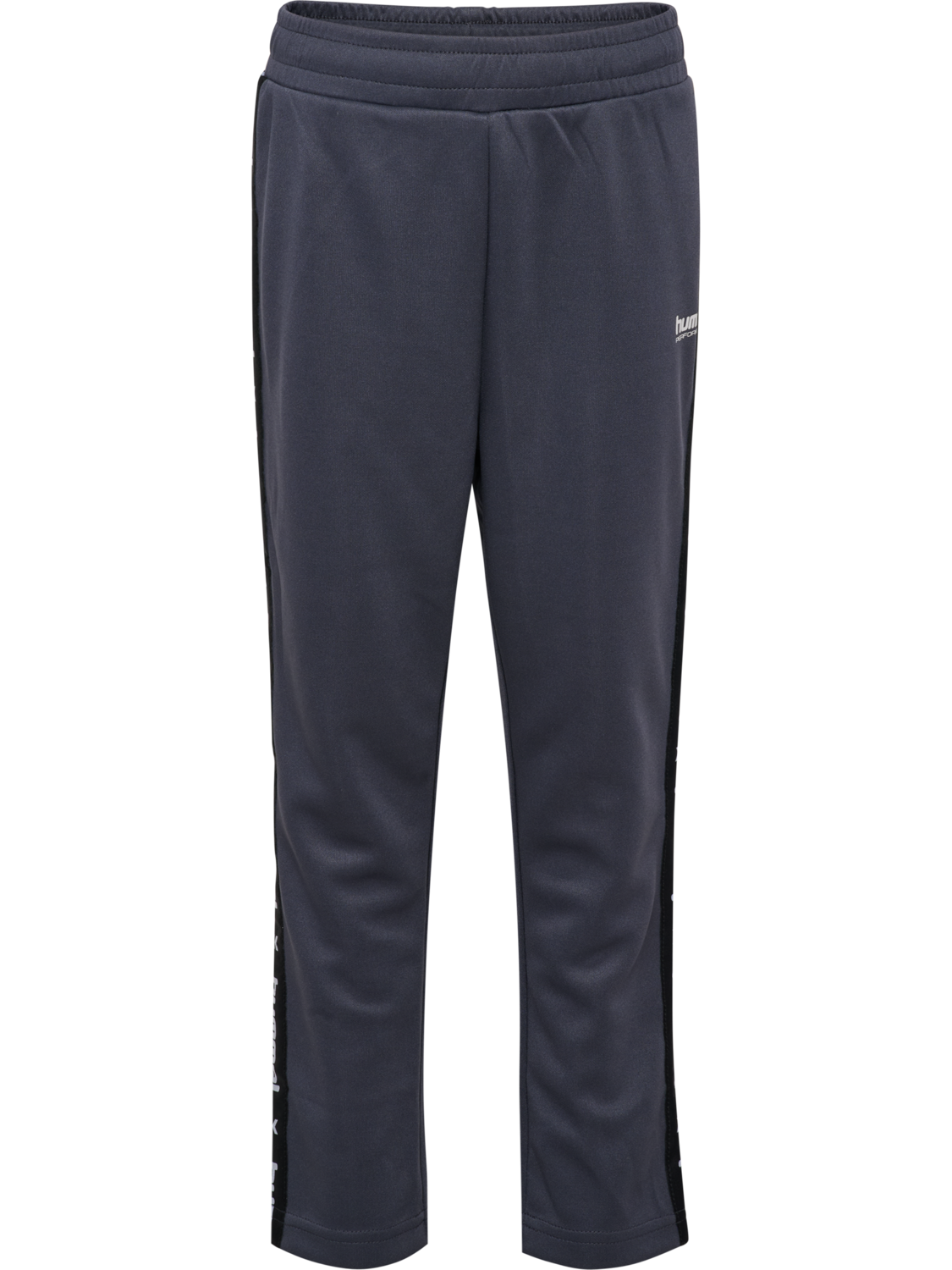 hmlJR GOAL TAPE PANTS, EBONY, packshot