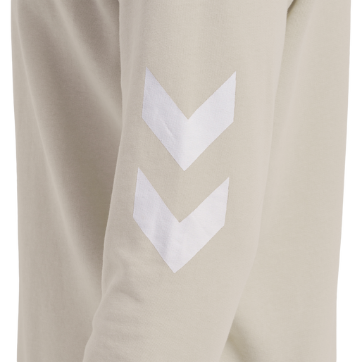 hmlLEGACY SWEATSHIRT, PUMICE STONE, packshot