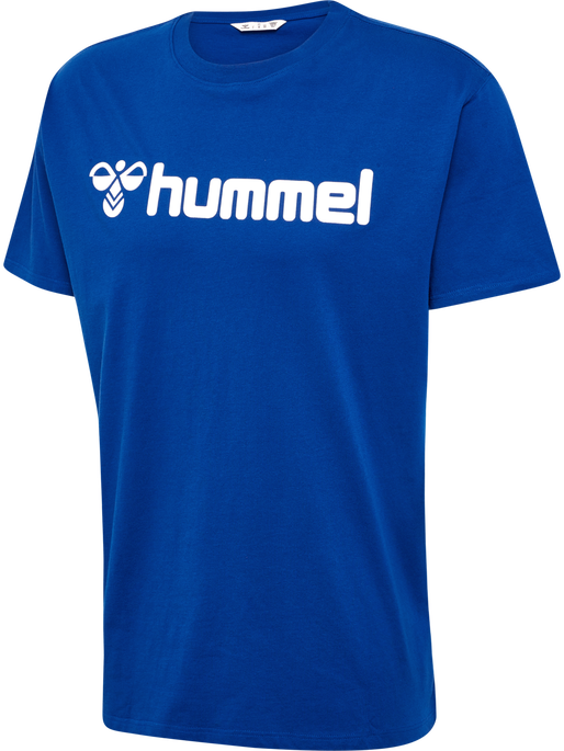 hmlGO 2.0 LOGO T-SHIRT S/S, TRUE BLUE, packshot