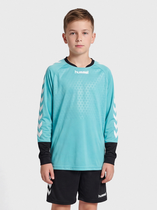 ESSENTIAL GK JERSEY, SCUBA BLUE, model