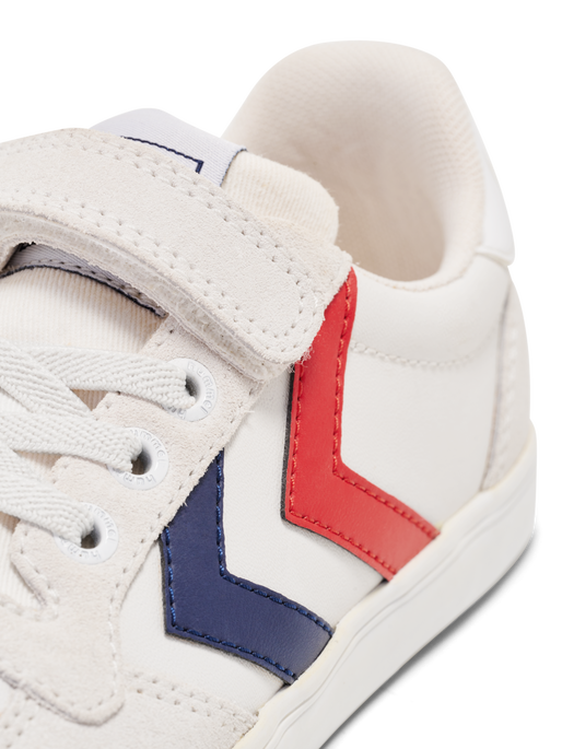 SLIMMER STADIL LEATHER LOW JR, WHITE, packshot