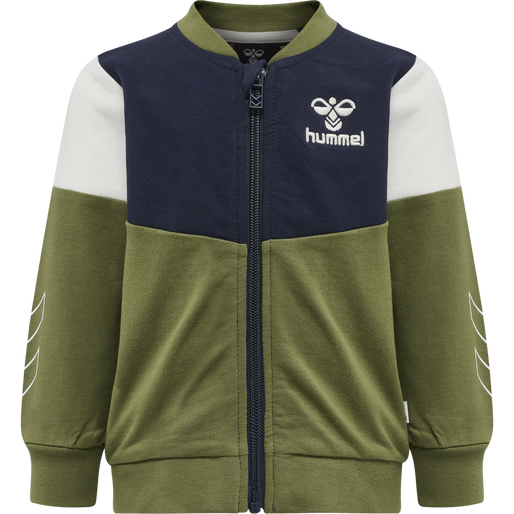 hmlFINN ZIP JACKET, CAPULET OLIVE, packshot