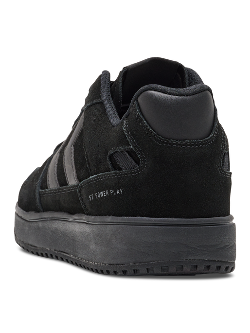 ST. POWER PLAY SUEDE, BLACK/BLACK, packshot