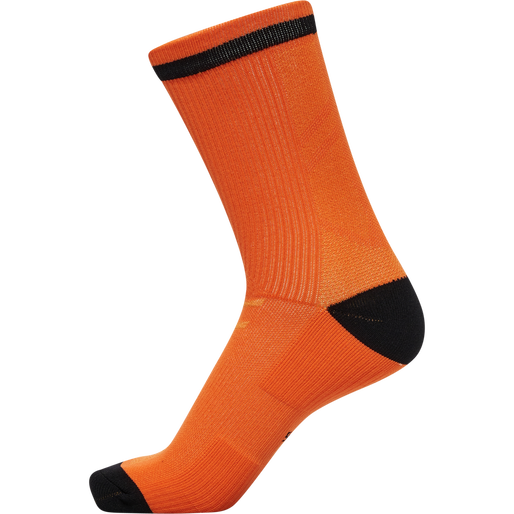 ELITE INDOOR SOCK LOW PA, NASTURTIUM/BLACK, packshot