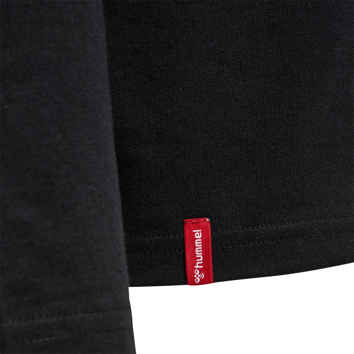 hmlRED HEAVY T-SHIRT L/S, BLACK, packshot