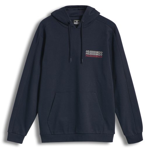 hmlDENNIS HOODIE, DARK NAVY, packshot