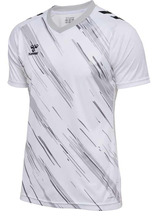 hmlMATCH TRIUMPH JERSEY S/S, WHITE/STEEL GRAY hmlMATCH TRIUMPH JERSEY S/S, WHITE/STEEL GRAY, packshot