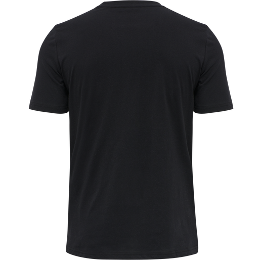 hmlISAM T-SHIRT, BLACK, packshot