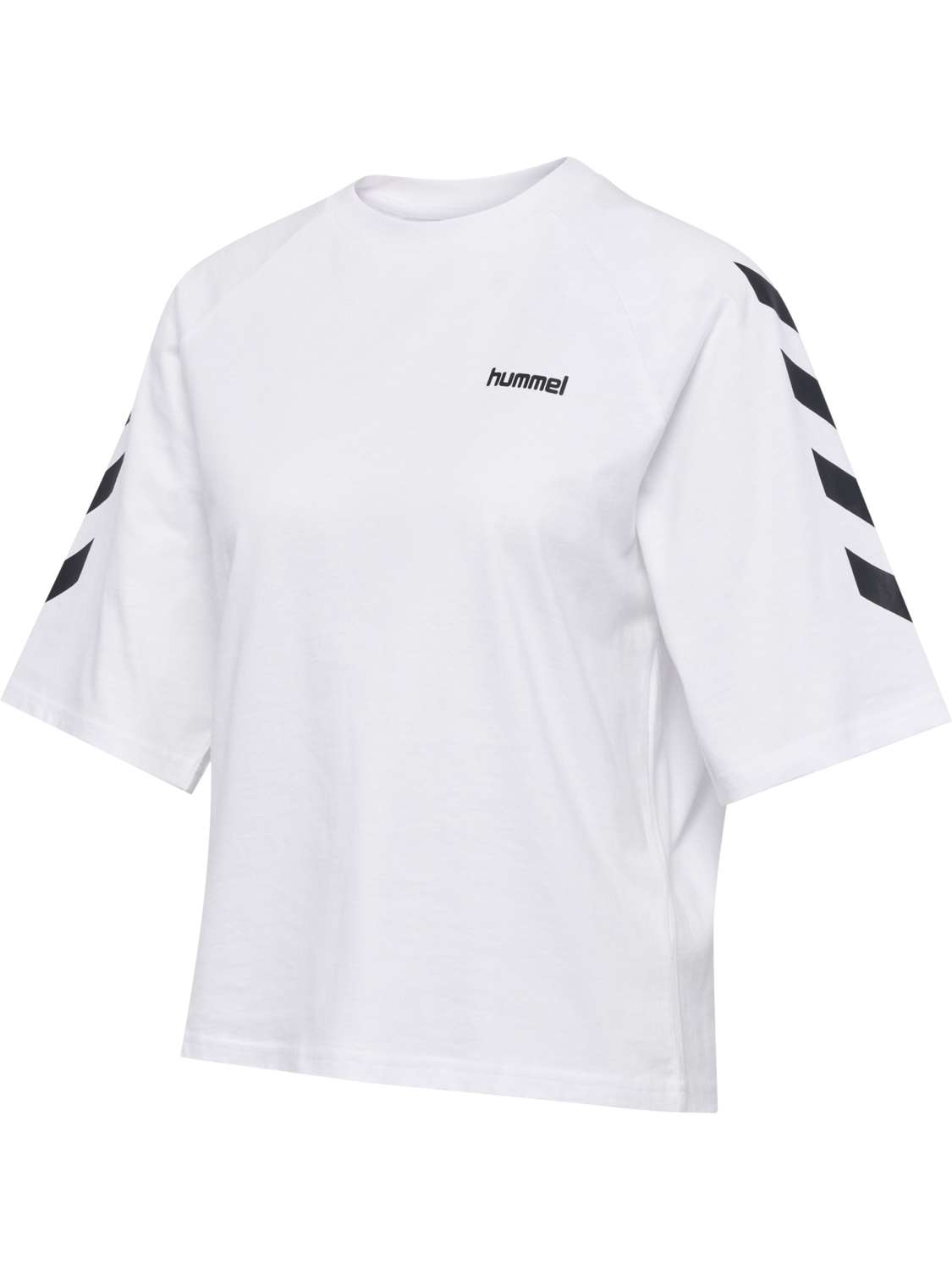 hmlKEEPER CHEVRON W T-SHIRT S/S, WHITE, packshot