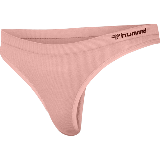 hmlJUNO SEAMLESS THONG, ASH ROSE, packshot