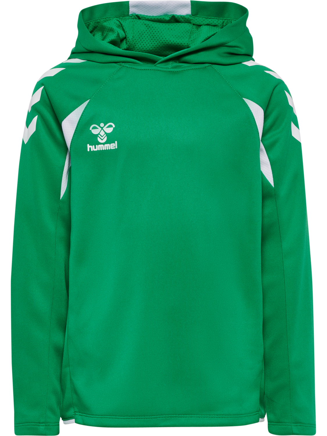 hmlCORE 2.0 HOODIE KIDS, JELLY BEAN/WHITE, packshot