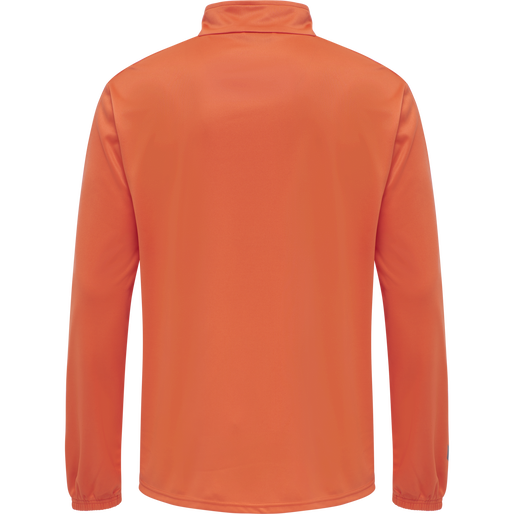 hmlPROMO POLY SUIT, NASTURTIUM/OMBRE BLUE, packshot