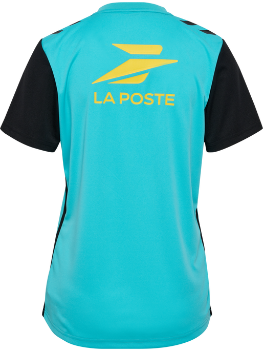 FFHB NEW REFEREE JERSEY S/S WO, SCUBA BLUE WO SPONSOR FFHB NEW REFEREE JERSEY S/S WO, SCUBA BLUE WO SPONSOR, packshot