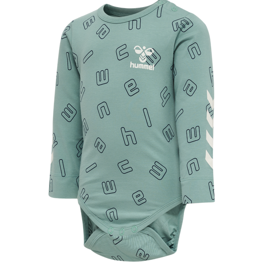 hmlATHENS BODY L/S, MINERAL BLUE, packshot