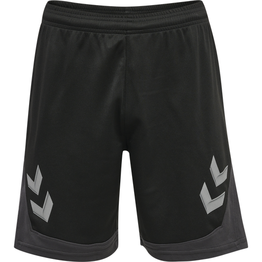 hmlLEAD POLY SHORTS, BLACK, packshot
