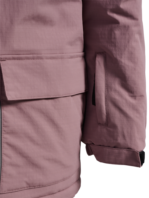 hmlBOB TEX JACKET, TWILIGHT MAUVE, packshot