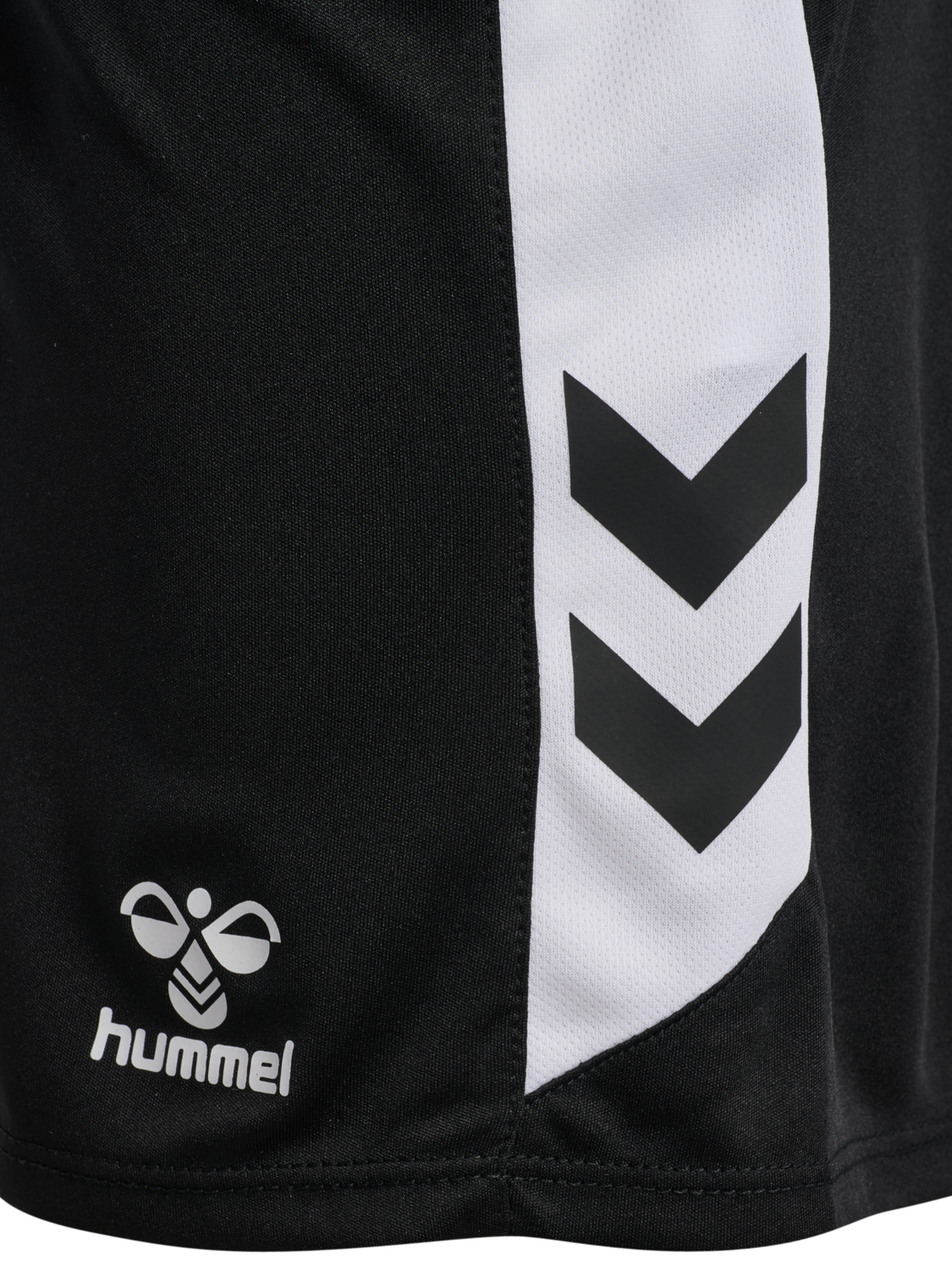 hmlMATCH SHORTS KIDS, BLACK/WHITE, packshot