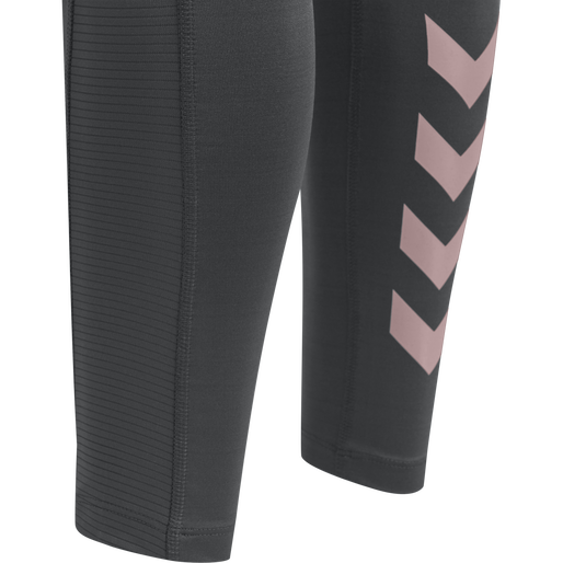 hmlNORMA HIGH WAIST TIGHTS, ASPHALT, packshot