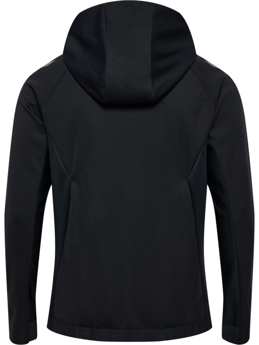 hmlCIMA 2.0 ZIP HOODIE, BLACK hmlCIMA 2.0 ZIP HOODIE, BLACK, packshot