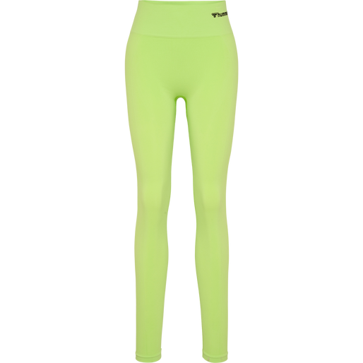 hmlTIF SEAMLESS HIGH WAIST TIGHTS, SHARP GREEN, packshot