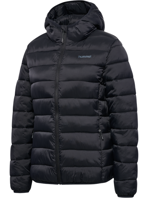 hmlLIGHTWEIGHT W PUFFER JACKET, BLACK, packshot