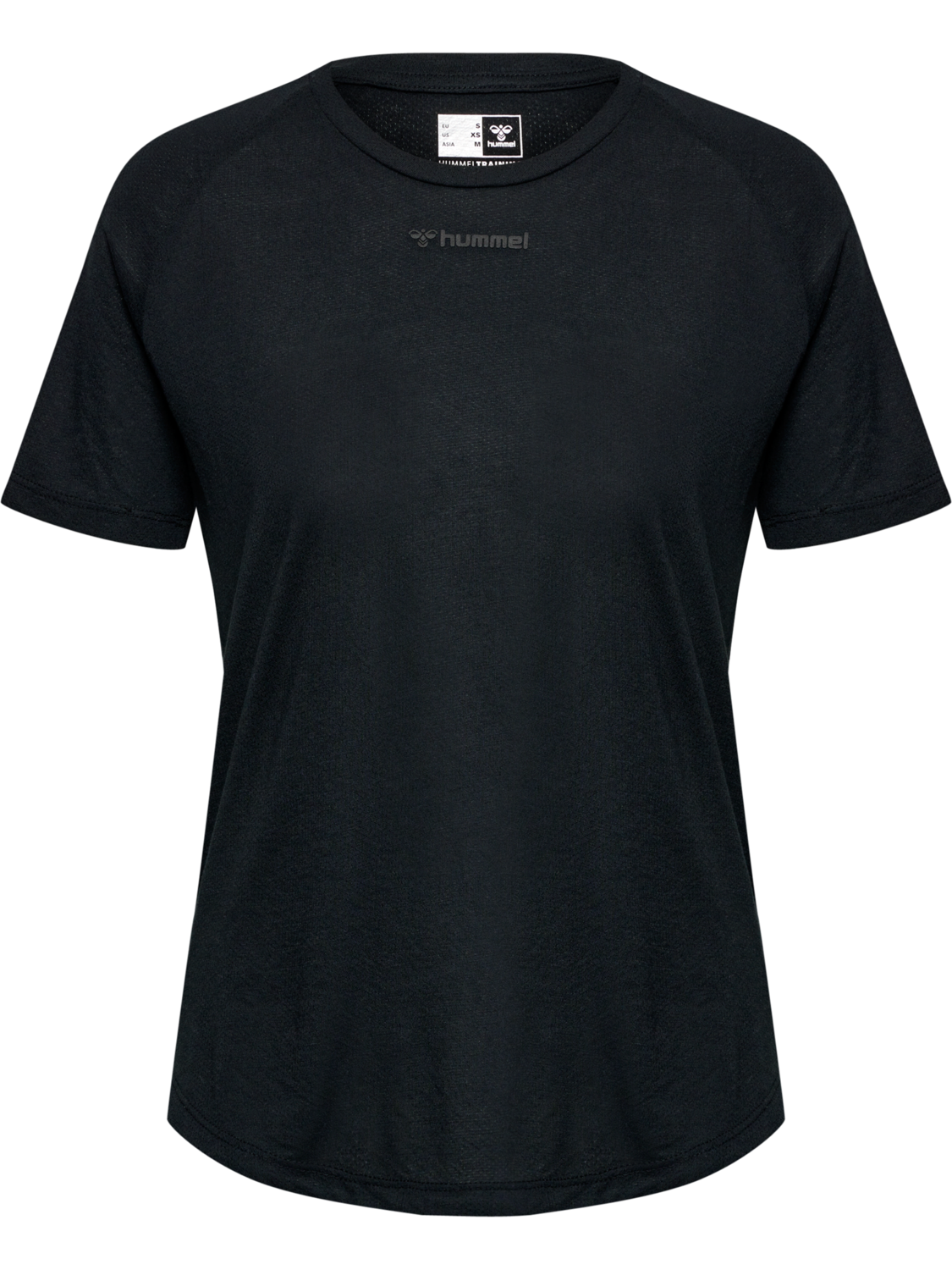 hmlMT VERA T-SHIRT, BLACK, packshot