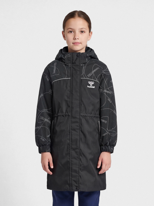 hmlCONQUER XX TEX JACKET, BLACK, model