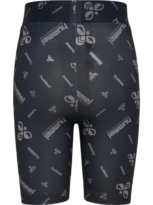 hmlJR GYM SHORT TIGHTS, BLACK/EBONY hmlJR GYM SHORT TIGHTS, BLACK/EBONY, packshot