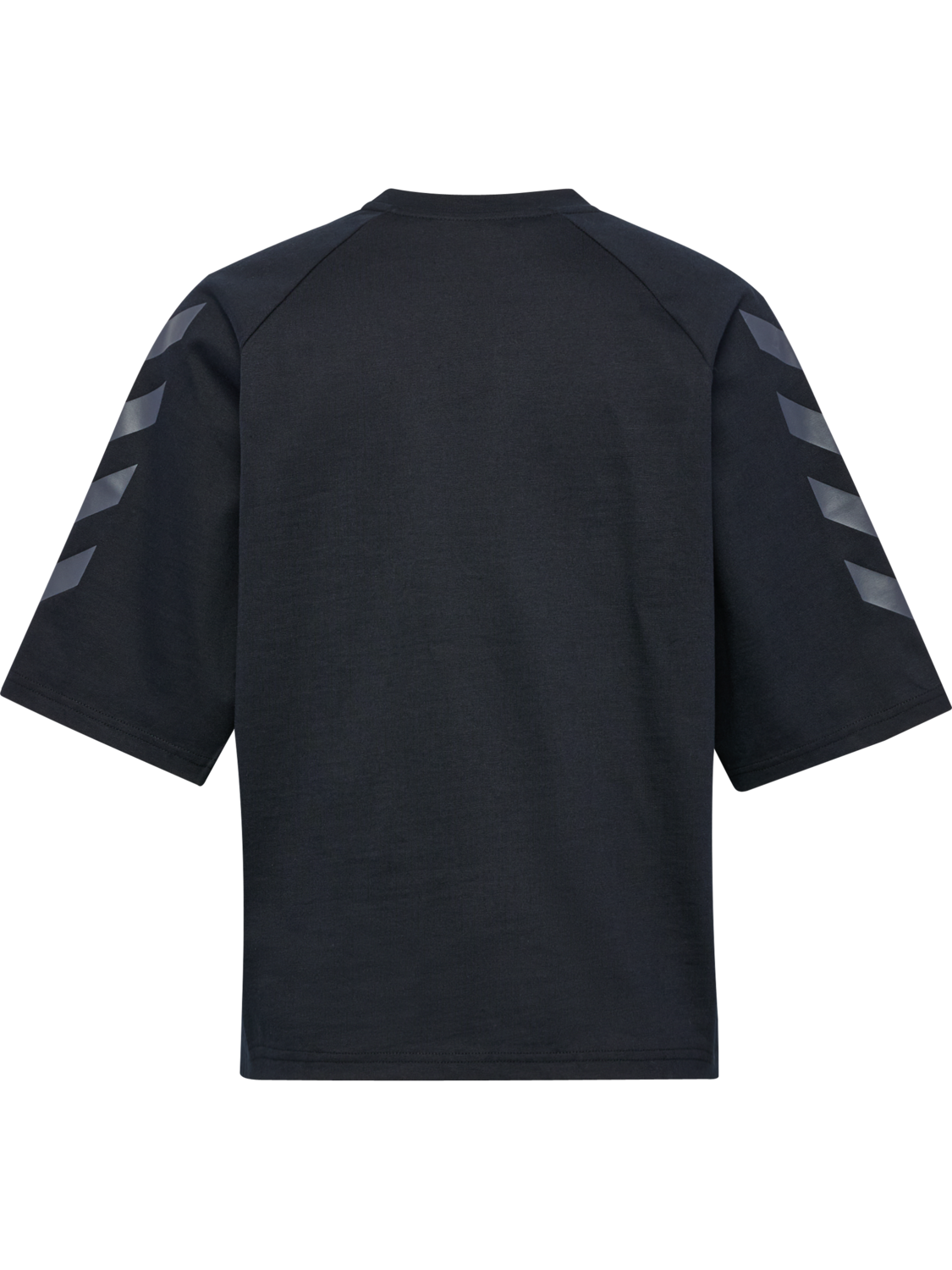 hmlKEEPER CHEVRON W T-SHIRT S/S, BLACK, packshot