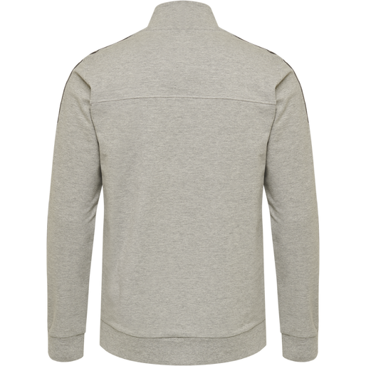 hmlMOVE KIDS CLASSIC ZIP JACKET, GREY MELANGE hmlMOVE KIDS CLASSIC ZIP JACKET, GREY MELANGE, packshot