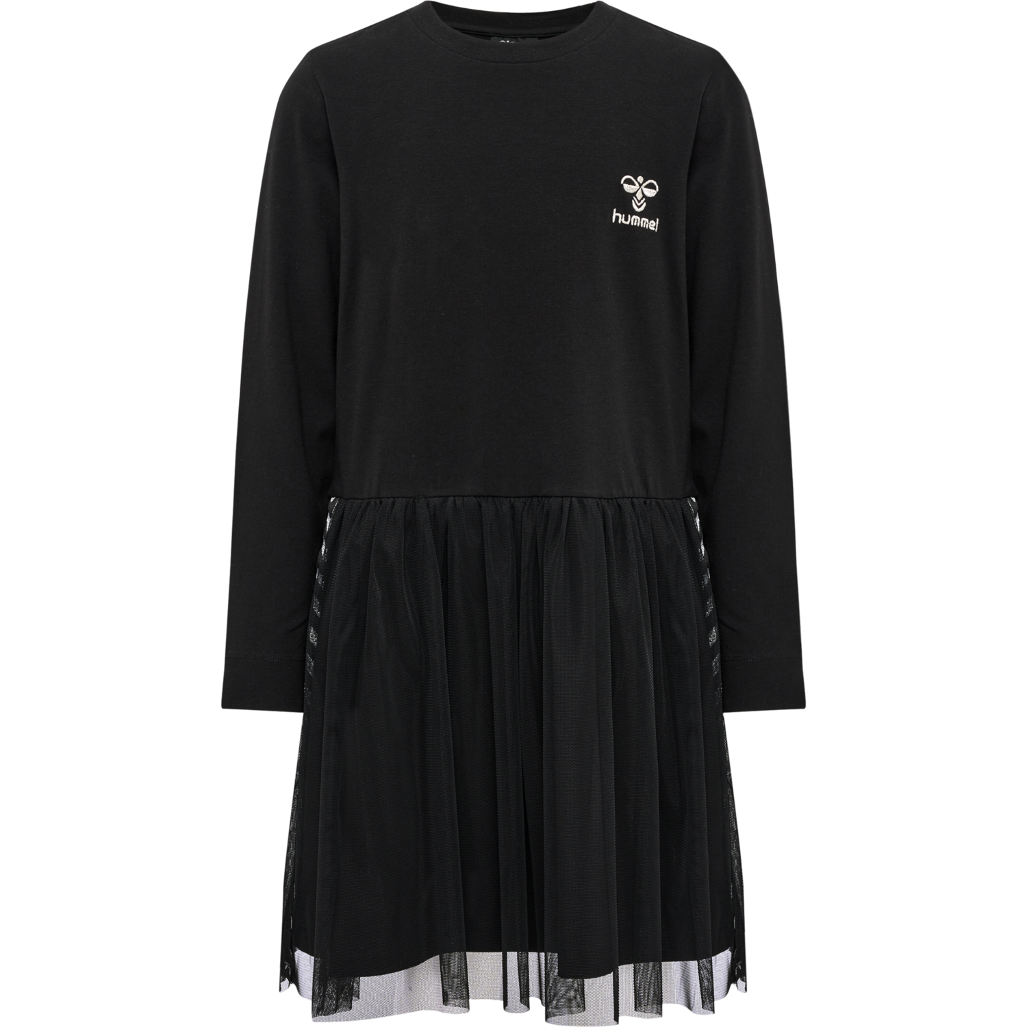 hmlCOLE DRESS L/S, BLACK, packshot
