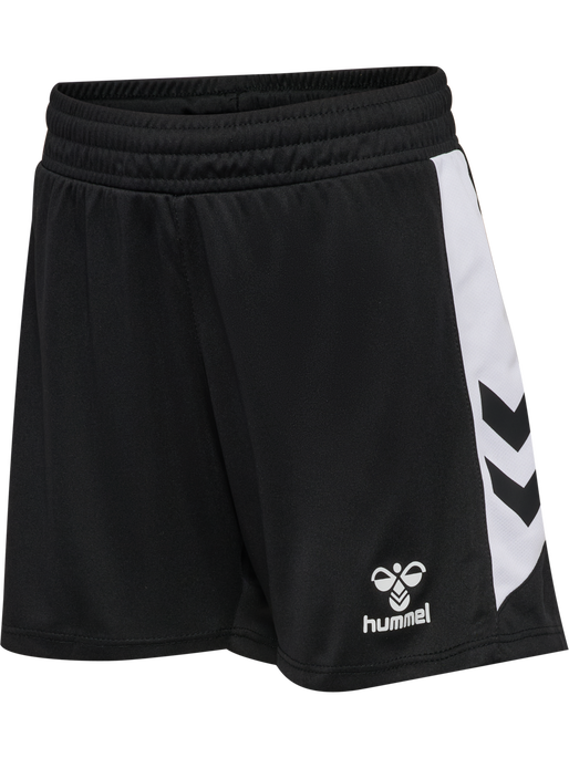 hmlMATCH SHORTS KIDS, BLACK/WHITE, packshot