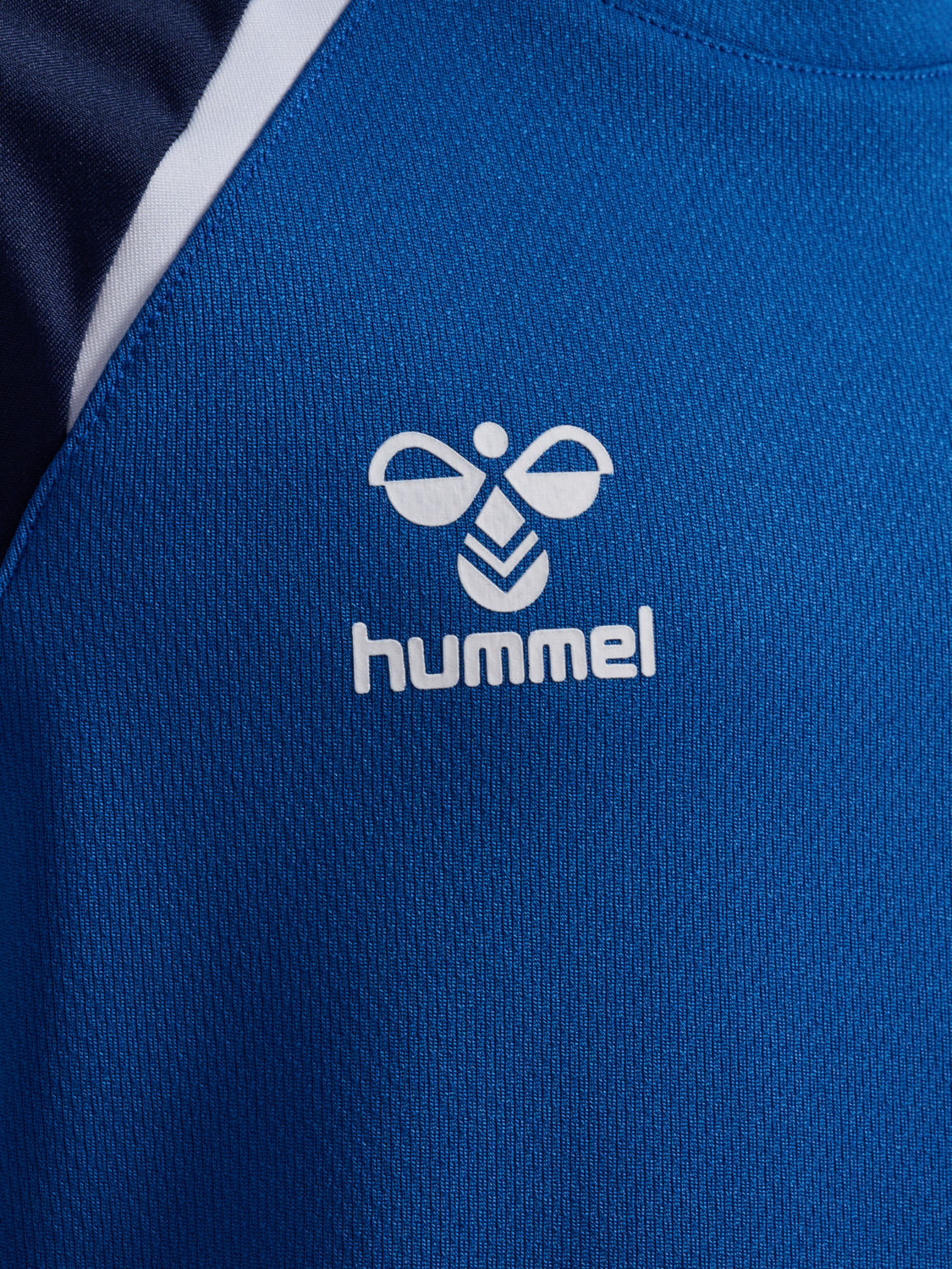 hmlLEAD 2.0 CREW SWEAT KIDS, TRUE BLUE/MARINE, packshot